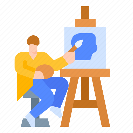 Artist, avatar, lifestyle, painter, professions icon - Download on Iconfinder