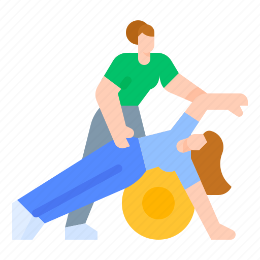 Exercise, fitness, physical, therapist, therapy icon - Download on Iconfinder