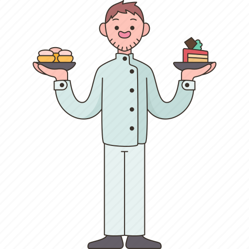 Patissier, chef, bakery, pastry, shop icon - Download on Iconfinder