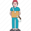 delivery, messenger, courier, shipping, service