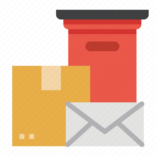 Postman, box, package, post, vocation, occupation icon - Download on Iconfinder