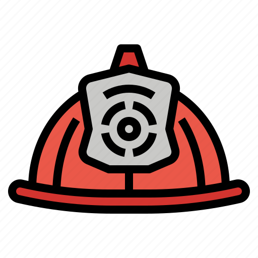Fireman, firefighter, hat, helmet, safety, career, occupation icon - Download on Iconfinder