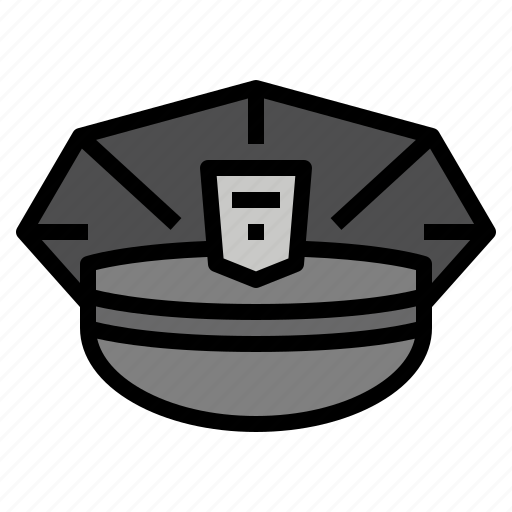 Officer, police, vocation, security, hat, occupation icon - Download on Iconfinder