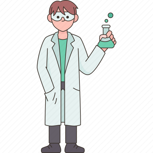 Scientist, chemist, laboratory, experiment, research icon - Download on Iconfinder
