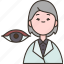 ophthalmologist, doctor, eye, osteopathic, medical 