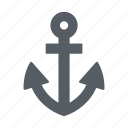 anchor, boat, marine, nautical, sea, ship