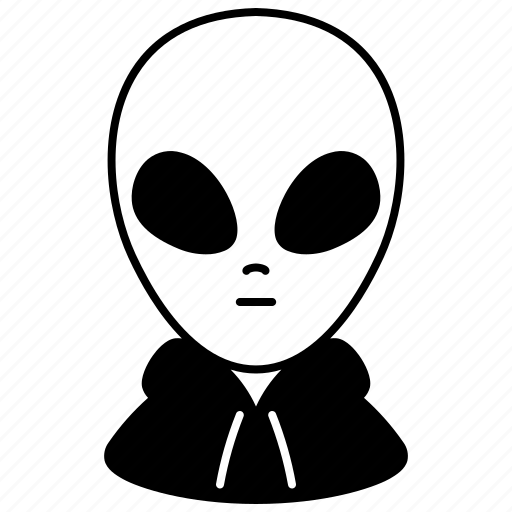 Alien, hood, tourist, avatar, space icon - Download on Iconfinder