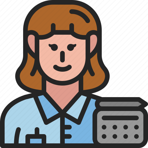 Graphic, designer, avatar, occupation, woman, profession, job icon - Download on Iconfinder