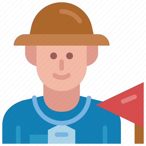Guide, tour, avatar, occupation, male, profession, man icon - Download on Iconfinder