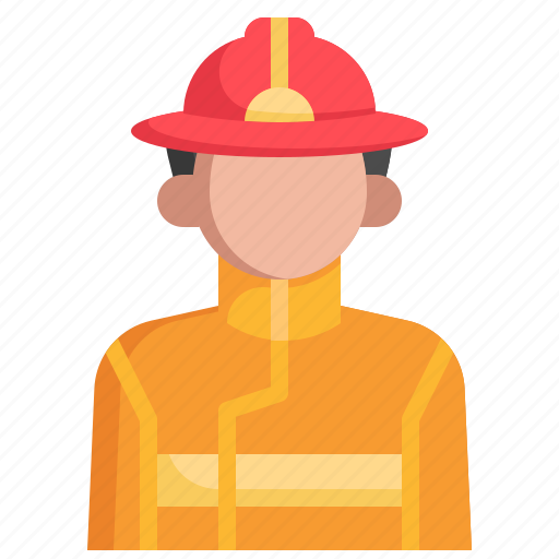 Fire, fighter, avatar, people, job, profession icon - Download on Iconfinder