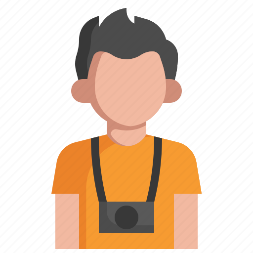 Photographer, professions, jobs, photograph, tourist, photo, camera icon - Download on Iconfinder