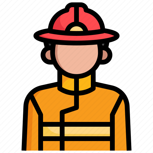 Fire, fighter, avatar, people, job, profession icon - Download on Iconfinder