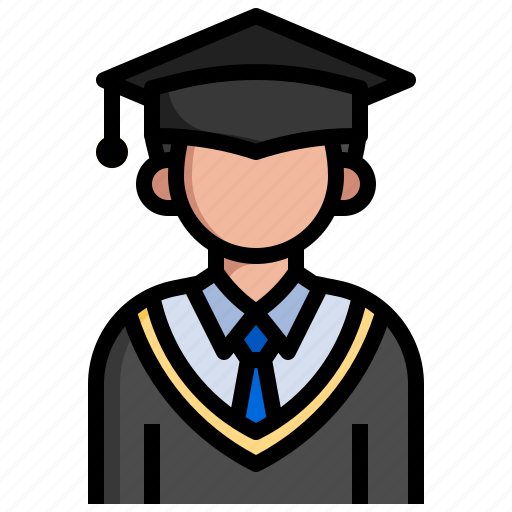 Graduate, school, university, graduation, graduated icon - Download on Iconfinder