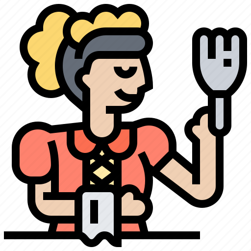 Cleaner, hotel, housekeeper, maid, service icon - Download on Iconfinder