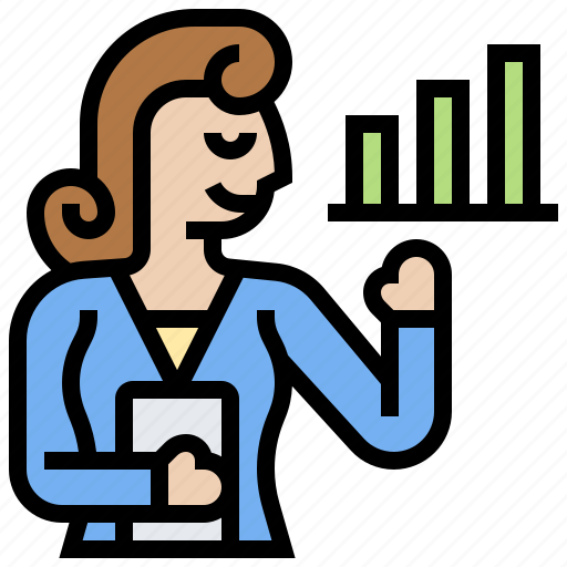 Accountant, bookkeeper, marketing, planner, researcher icon - Download on Iconfinder