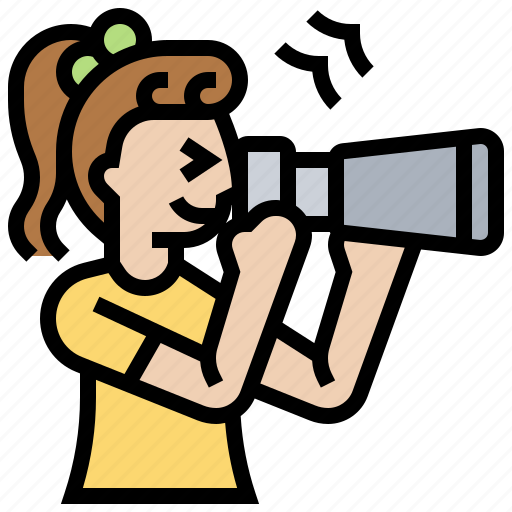 Camera, girl, photographer, pictures, snapshot icon - Download on Iconfinder