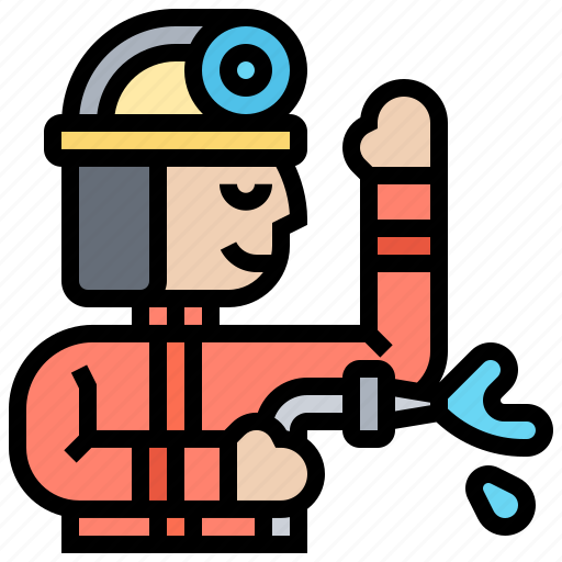 Brave, conflagration, emergency, firefighter, rescue icon - Download on Iconfinder