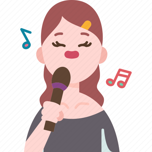 Singer, musician, performer, karaoke, entertainment icon - Download on Iconfinder