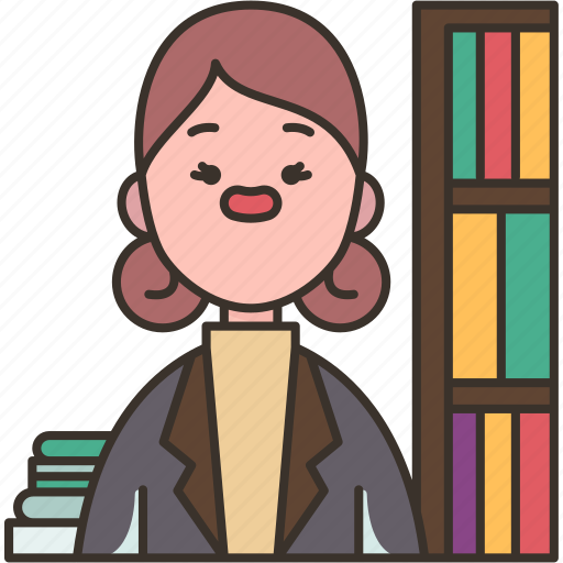 Librarian, teacher, academic, scholar, bookstore icon - Download on Iconfinder