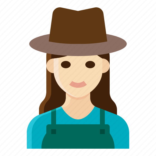 Farmer, female, gardener, occupation, woman icon - Download on Iconfinder