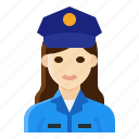 female, occupation, officer, police, woman