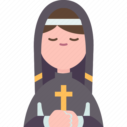 Priest, nun, christian, catholic, church icon - Download on Iconfinder