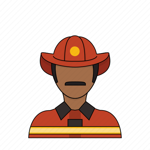 Fire truck, fireman, occupation, profession, safety icon - Download on Iconfinder