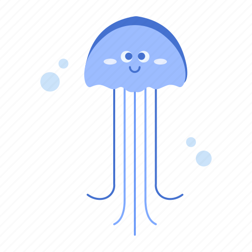 Jellyfish, jellyfishes, aquarium, aquatic, poison, poisonous, invertebrate icon - Download on Iconfinder