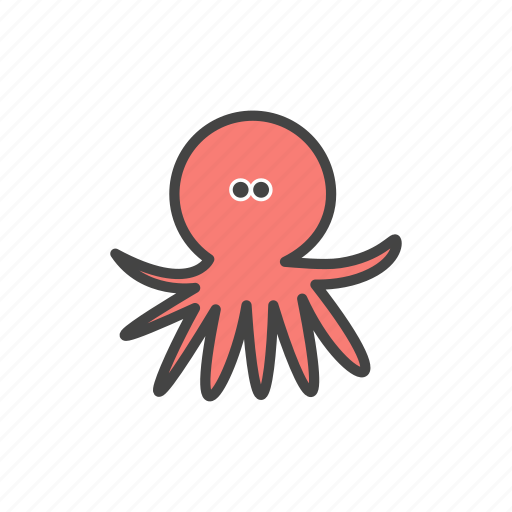 Octopus, seafood, animal icon - Download on Iconfinder