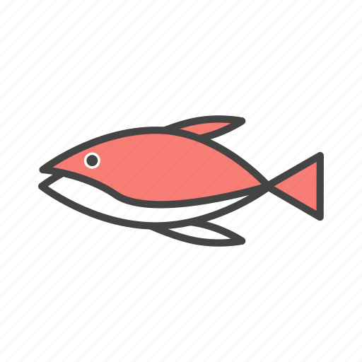 Red, snapper, fish icon - Download on Iconfinder