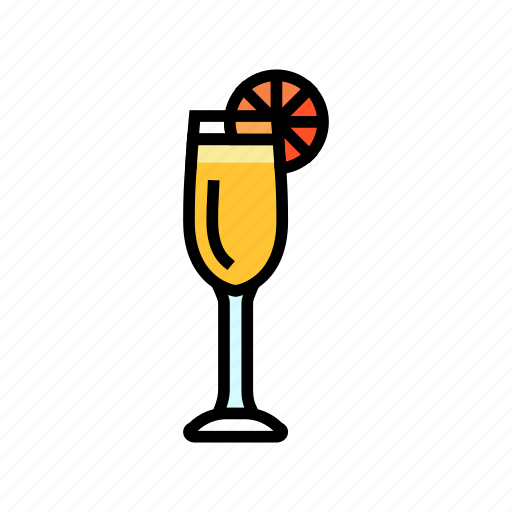 Mimosa, cocktail, glass, drink, alcohol, bar icon - Download on Iconfinder