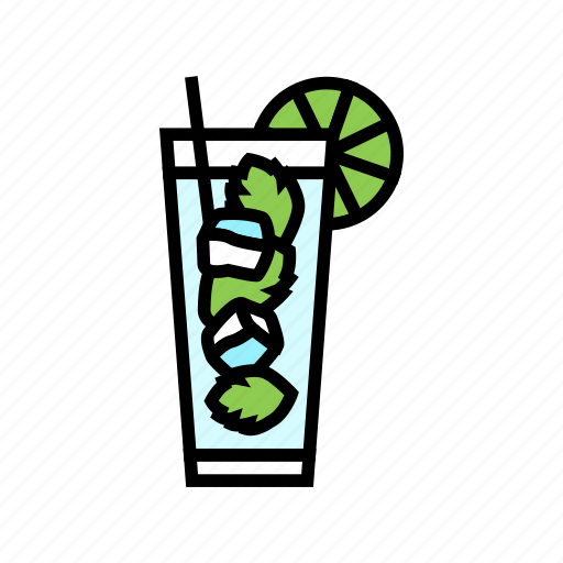 Mojito, cocktail, glass, drink, alcohol, bar icon - Download on Iconfinder