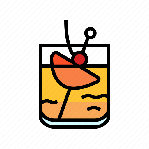 Whiskey, sour, cocktail, glass, drink, alcohol icon - Download on Iconfinder