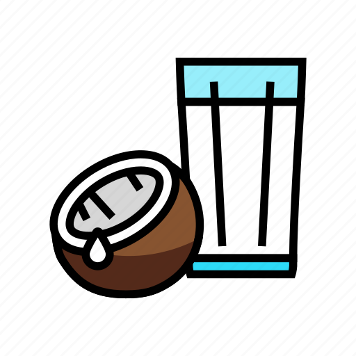 Drink, coconut, coco, fruit, fresh, white icon - Download on Iconfinder