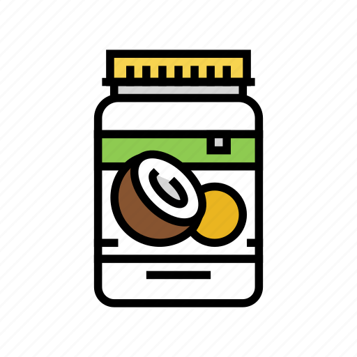 Oil, coconut, coco, fruit, fresh, white icon - Download on Iconfinder