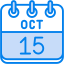 october, calendar, days, time, and, date, monthly 