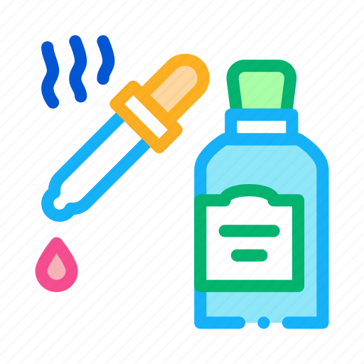Aromatic, breathing, clean, nose, oil, perfume, pipette icon - Download on Iconfinder