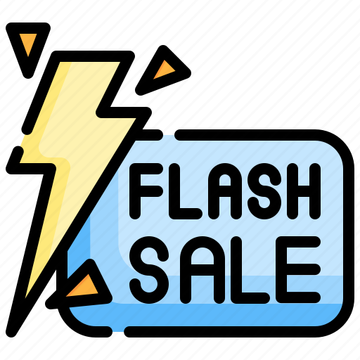 Flash, sale, discount, offer, shopping icon - Download on Iconfinder