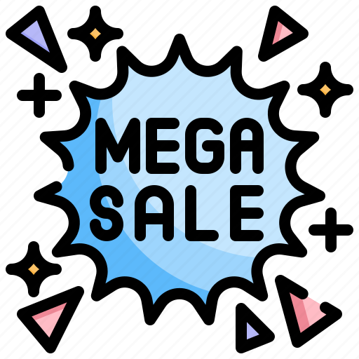 Mega, sale, discount, purchase, shopping icon - Download on Iconfinder