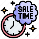 sale, time, clock, purchase, shopping