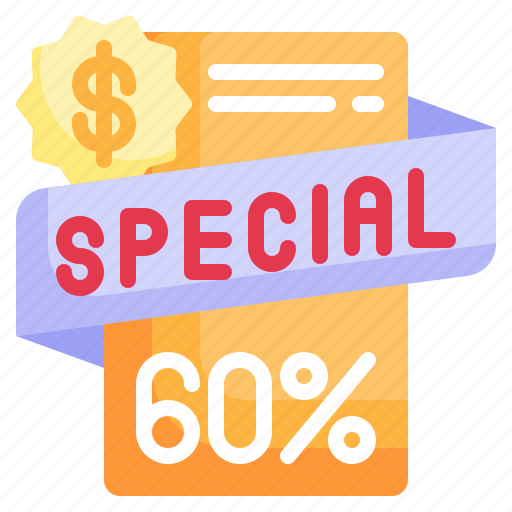 Special, commerce, sale, offer, discount icon - Download on Iconfinder