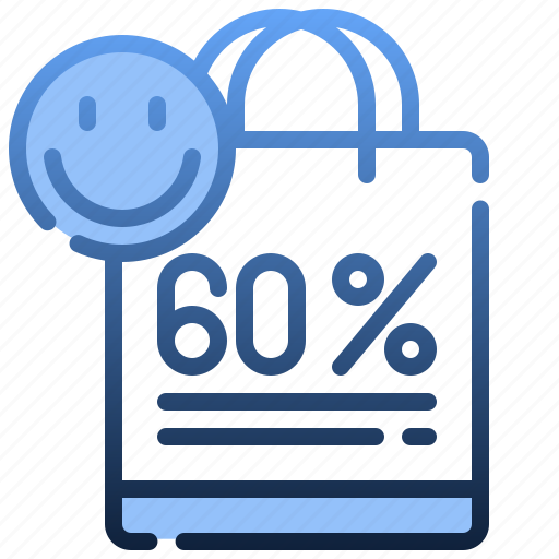 Shopping, bag, commerce, and, speech, bubble, offer icon - Download on Iconfinder