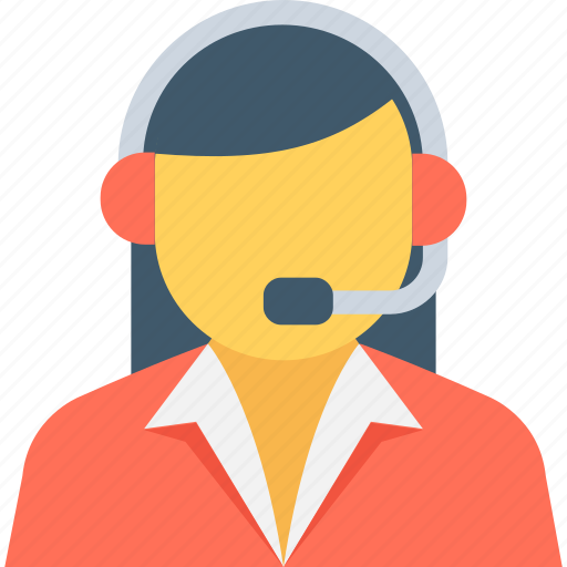 Call center, customer representative, customer service, customer support, female icon - Download on Iconfinder