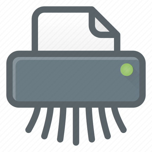 Cute, document, office, paper, shredder icon - Download on Iconfinder