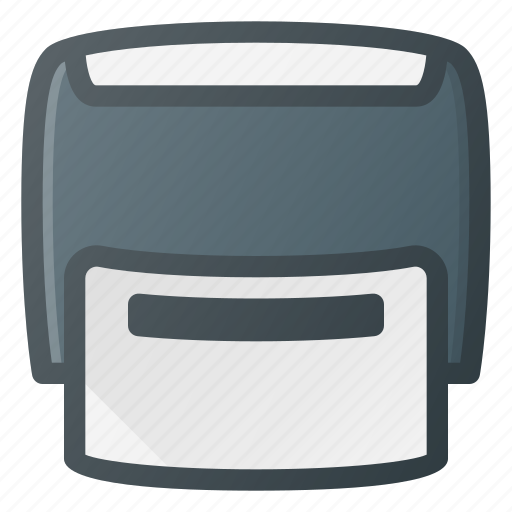Office, sign, stamp, stamper icon - Download on Iconfinder