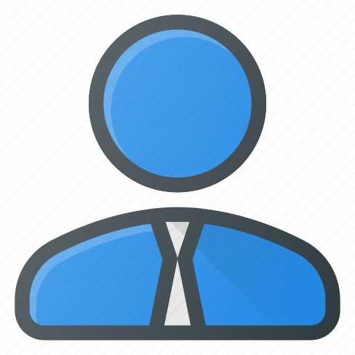 Business, office, person, suite, user icon - Download on Iconfinder