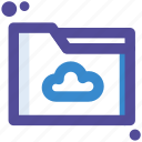 cloud, file, folder, storage