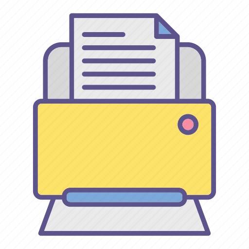Device, documents, office, printer icon - Download on Iconfinder
