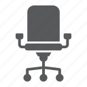 armchair, business, chair, furniture, office, seat, work