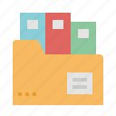document, files, folders, interface, office